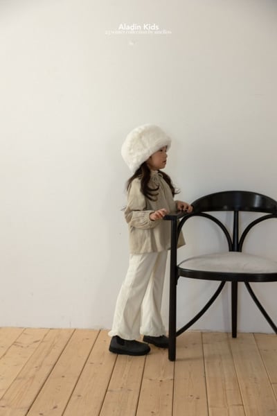 ALADIN02｜(75cm-114cm) 絲絨荷葉邊喇叭褲23