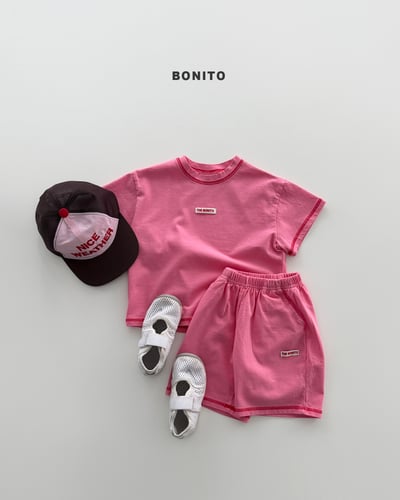 Bonito32｜(75cm-125cm) 3色標籤簽名縫線套裝10