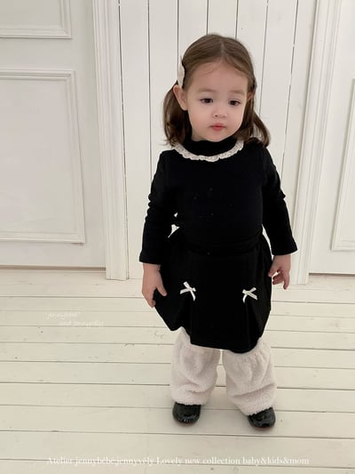 JE 639｜(80-110cm)  蝴蝶結百摺裙12