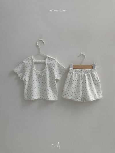 Atomeme33｜(70-110) 碎花設計上衣9