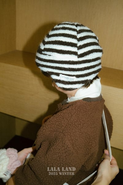 lala land48｜(free) 2色條紋保暖毛帽11