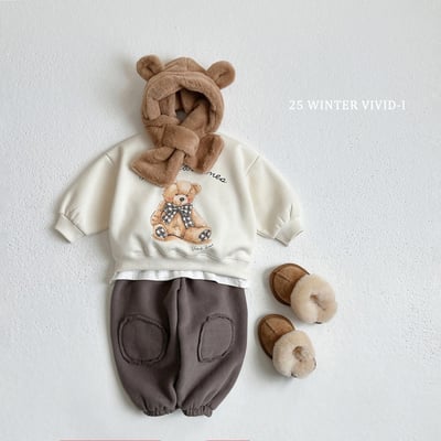 vivid115｜(free) 小熊帽子圍巾7