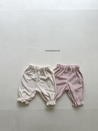 Bloom.b28｜(0m-24m/85cm-125cm) 刷絨縮口褲1