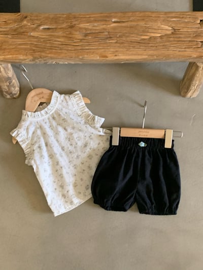 JE34｜(73-100cm) 碎花背心套裝18