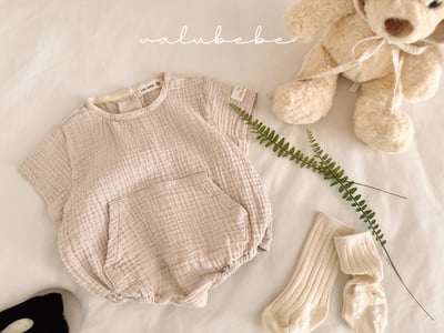 Valubebe 64｜(65-80cm) 棉麻口袋套裝14