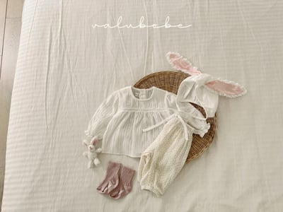 Valubebe74｜(65-90) 蕾絲襯衫3