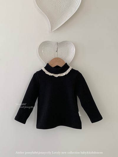 JE 659｜(73-110cm)  緹花蕾絲上衣2