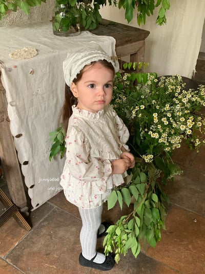 JE556｜(66-90cm) 荷葉邊層次包屁衣17