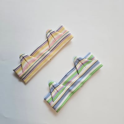 1st blue18｜(~93-118cm) 條紋貓耳髮帶13