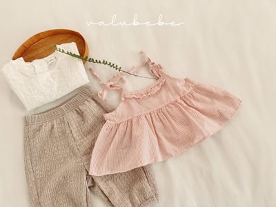 Valubebe 18｜(65-90cm) 鏤空無袖上衣3