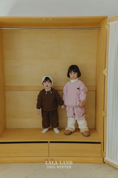 lala land61｜(75cm-120cm) 5色刷毛小黑標束口褲16