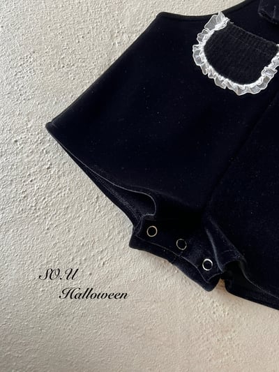 SO.U22｜(12m-M)  口袋蕾絲吊帶褲5