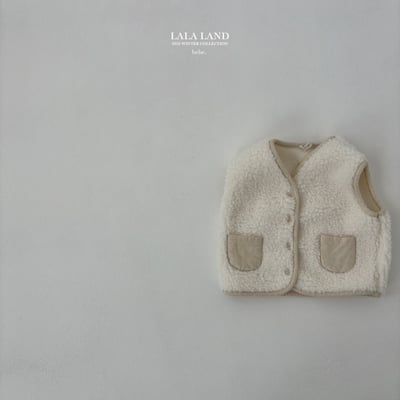 lala land11｜(60cm-83cm) 2色口袋刷毛背心25