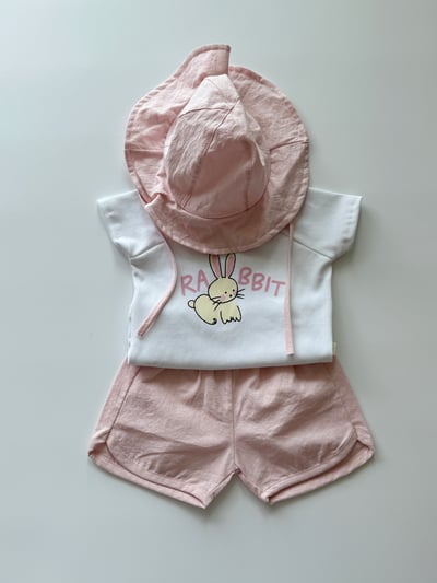 AOSTA27｜(6m-5y) 2款小兔兔方領上衣15