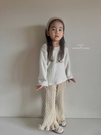 Monpetitbebe04｜(70cm-110cm) 針織羽毛上衣12