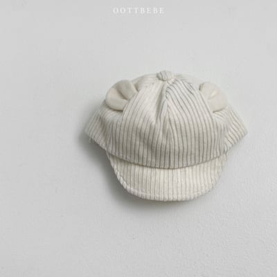 Oottbebe46｜(1-3y  Free)  燈芯絨熊耳鴨舌帽13