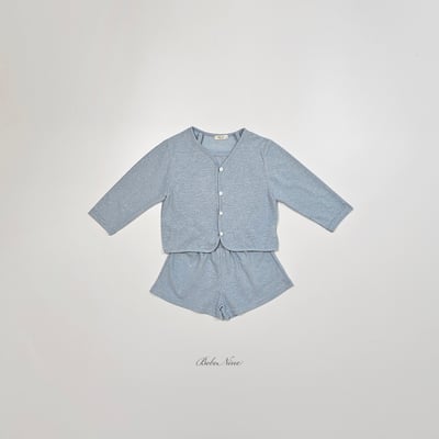 bebe nine47  (65cm-115cm) 3色素色簡約三件組5