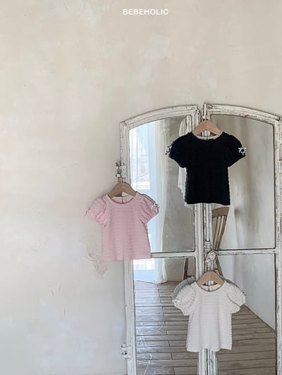 Bebe holic42｜(3m-18m) 公主泡泡袖上衣4