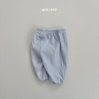 lala land09｜(3m-18m) 2色棉麻縮口褲25