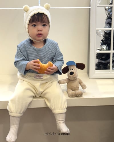 Cieldemaman05｜(76cm~110cm)  4色條紋長袖上衣11