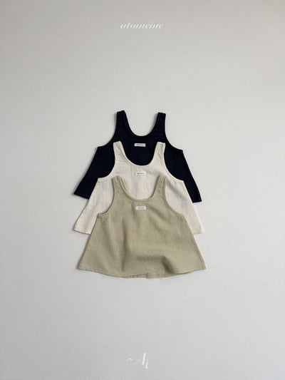 Atomeme19｜(70-110) 傘狀簡約背心9