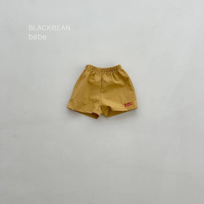 BEAN09｜(65-120cm) 刺繡英字短褲6