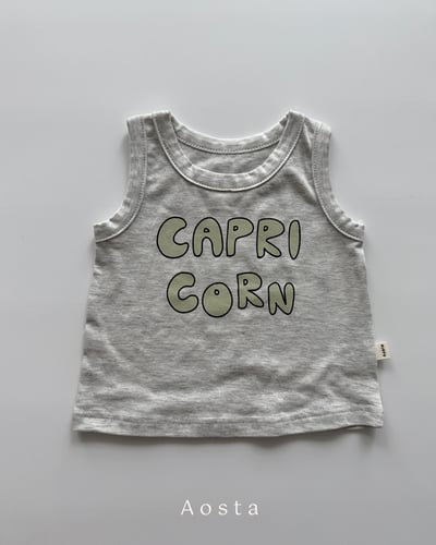 AOSTA57｜(6m-5y) 3款英文字母無袖背心4