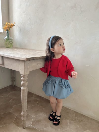 Azalea02｜(85-125cm) 荷葉邊南瓜褲18