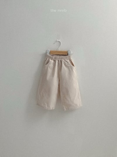 MiniRobe20｜(70-110) 燈芯絨直筒褲2