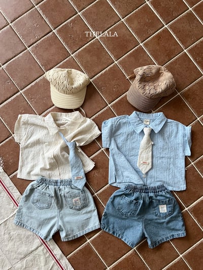 thelala16｜ (70-115) 牛仔口袋短褲3