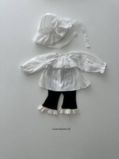 Bloom.b33｜(0m-7y) 蕾絲花邊喇叭褲8