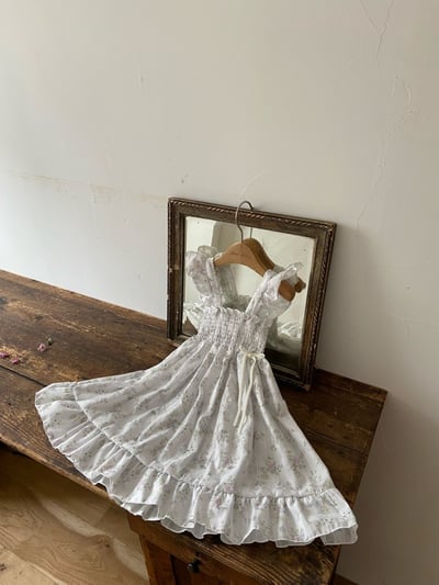 Anne Shirley02｜(1y-5y) 2色荷葉碎花洋裝1