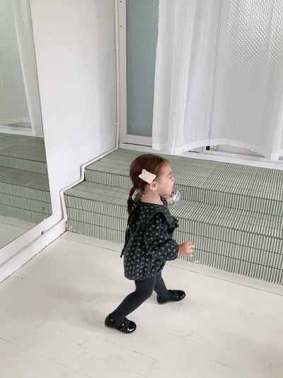 JE631｜(66cm-90cm) 花卉鋪棉綁帶包屁衣13