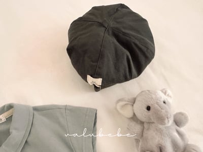 Valubebe 82｜(Free) 棉質貝雷帽5