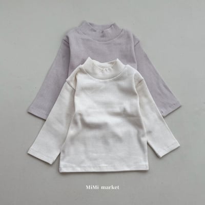 mimi market13 (65-85cm)  素色中領上衣1