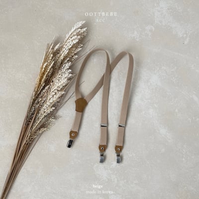 Oottbebe17｜(2y-13y )  英倫彈力背帶吊帶夾6