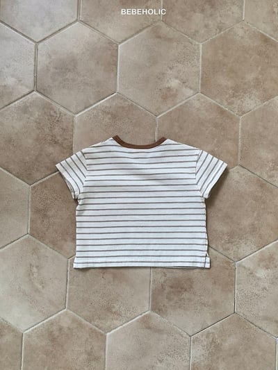 Bebe holic47｜(3m-18m) 口袋條紋上衣16