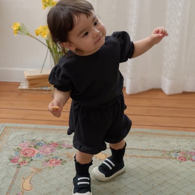 bebe nine09  (65cm-115cm)  3色荷葉邊公主袖套裝13