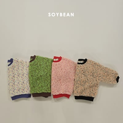 Soybean41｜(75cm-118cm) 爆米花抓絨上衣2
