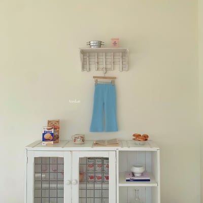 Fondue 10｜(75cm-120cm)  條紋絨毛長褲7