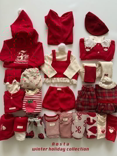 AOSTA27｜(6m-5y) 冬季企鵝印花連帽休閒上衣19