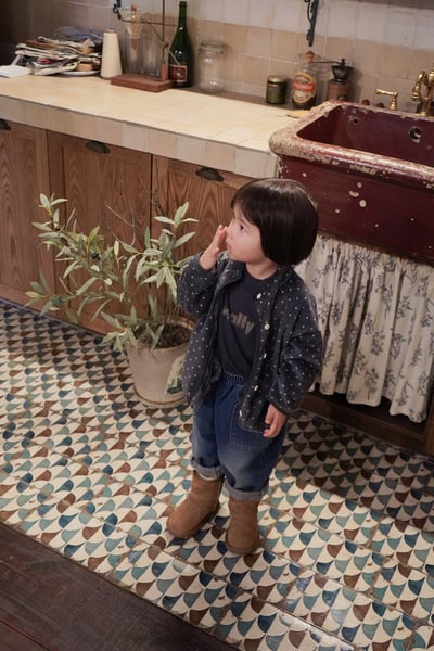 onu 42｜(70cm-115cm-MOM) 簡約縮口袖薄長袖16