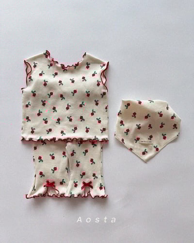 AOSTA47｜(6m-5y) 4款羅紋緞帶開衩褲17