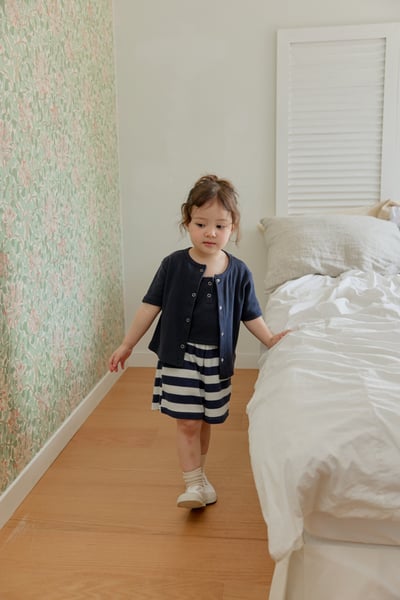 onu30｜(70cm-115cm) 華夫格條紋短褲8