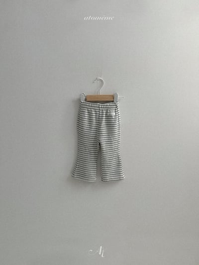 Atomeme08｜(70-110) 條紋小喇叭褲5
