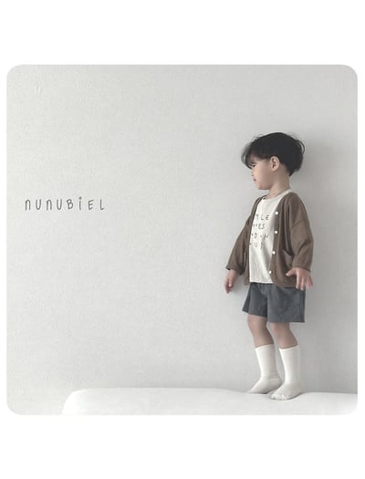 NUNU BIEL15｜(75-115cm) 口袋素色外套7