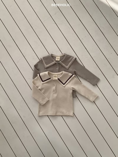 Bebe holic36｜(3m-18m) 水手翻領上衣18