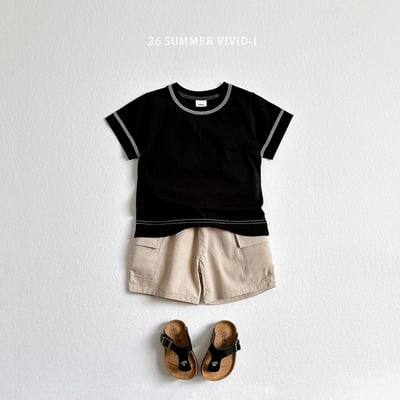 vivid56｜(78cm-125cm) 3款縫線簡約素色上衣6