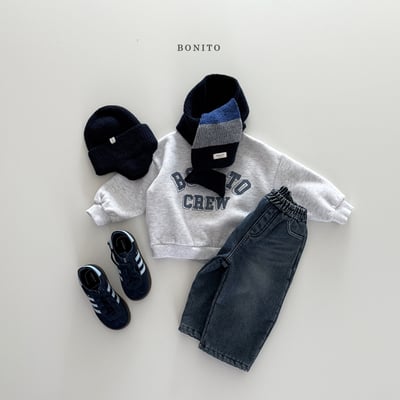 Bonito07｜(75cm-125cm) logo英字休閒上衣14