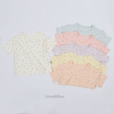 LIME&BLUE11｜(80-118cm)  黃油花居家服1